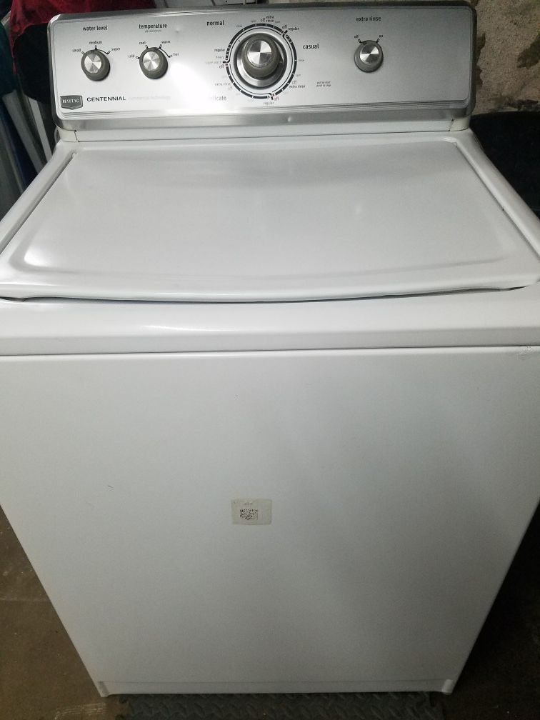 MAYTAG CENTENNIAL COMMERCIAL TECHNOLOGY WASHER