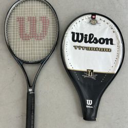 Wilson Titanium Tennis Racket 
