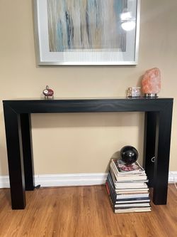 Black Console Table