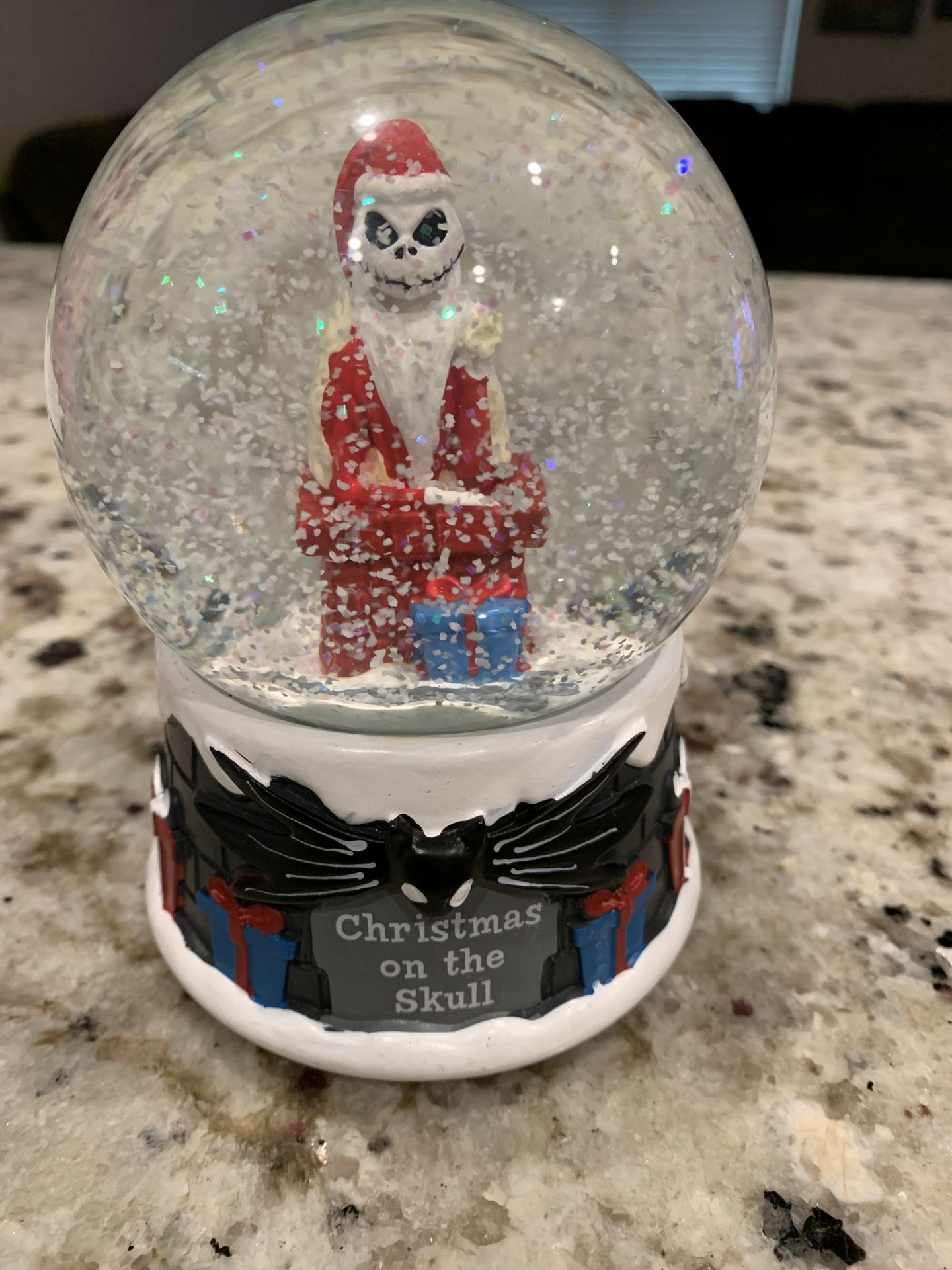 Nightmare Before Christmas Musical Snow Globe Brand New