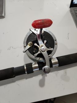 Penn NO. 49 And Heavy Pole , Halibut