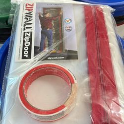 Zip Door – Reusable Dust Barrier Door (Save vs Home Depot)