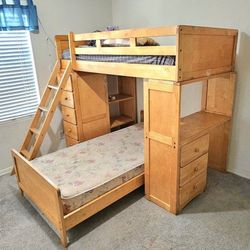 Bun beds real solid wood authentic genuine