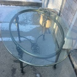 Glass  Top  Coffee Table