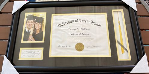 Diploma Picture Frame