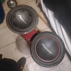 2  12 speakers pioneer