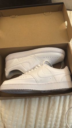 Nike Court Vision Low White Sneakers