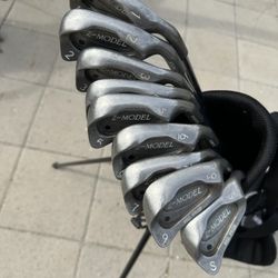 Golf Iron Set Pro Pride Z Model Black Dot