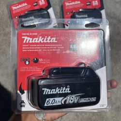 Makita Battery 6ah 18v  