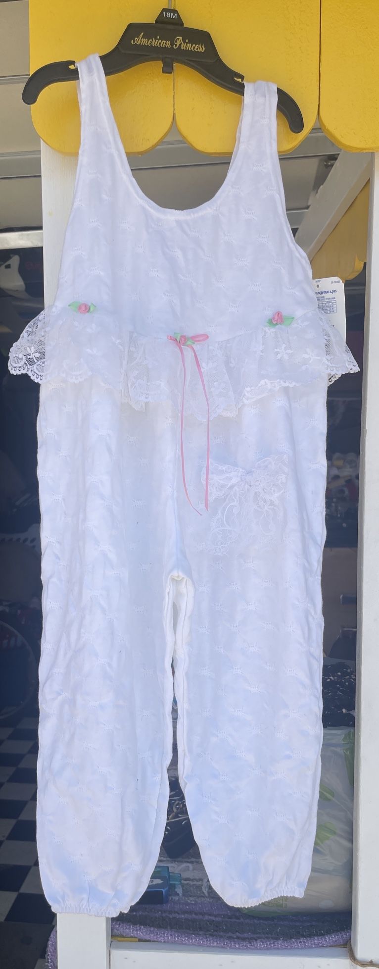 vintage Buster Brown heirloom romper