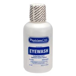 PhysiciansCare Eye Wash Solution, Sterile Isotonic Buffered Solution for Flushing & Irrigating Eyes, 16-oz Bottle