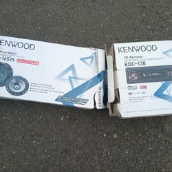 Car Radio Kenwood New.