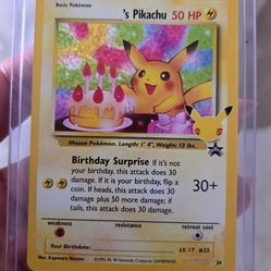 Pikachu Birthday #24 Pokemon Celebrations