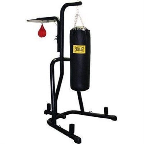 Everlast dual station punching bag stand - Make offer