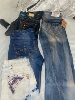 True Religion & Designer Denim Jeans Bundle