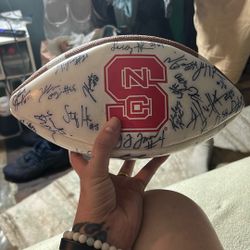 Autographed Nc State Football From 05 06