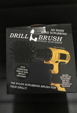 Drill brush for all scrubbing needs. DOES NOT COME WITH A DRILL!!!