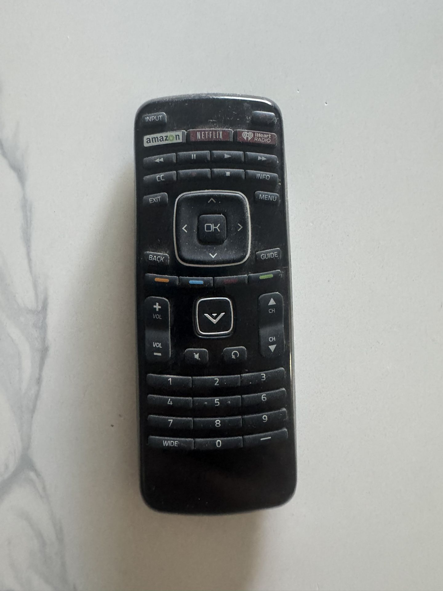 Vizio remote control