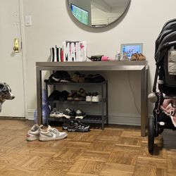 Crate & Barrel Console Table 