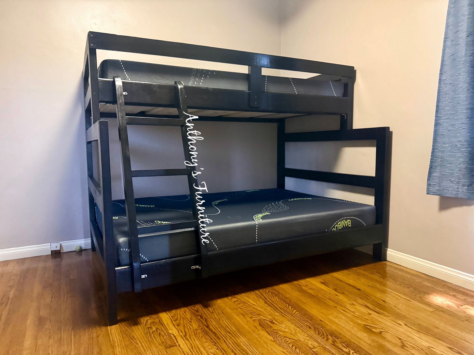 Twin Bunk Bed With Mattresses