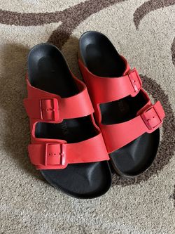Birkenstocks Red 