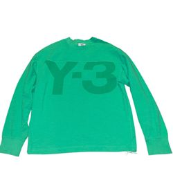 Y-3 Mens M Green Sweatshirt 