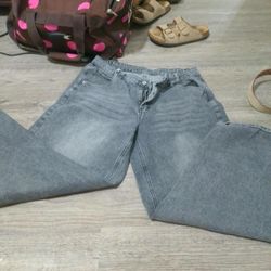 Grey Baggy Jeans