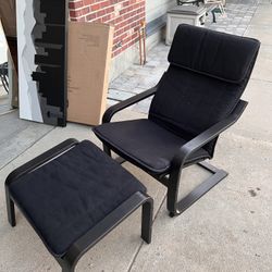 Chair W/ Ottoman