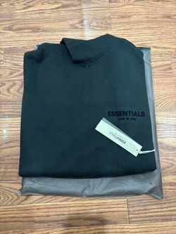 Fear of God Essentials Black Hoodie