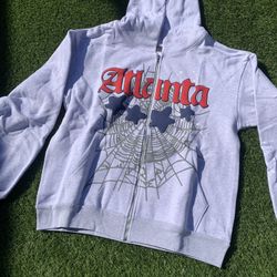 Atlanta Grey Zip Up 