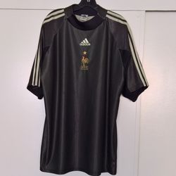 Authentic Adidas France World Cup 2002 Vintage Fabian Barthez Goalkeeper Jersey XL
