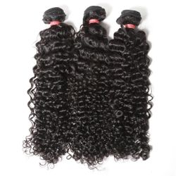 💯 human hair 20’ 24’ 26’ kinky curls