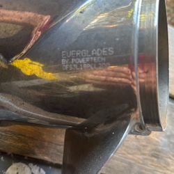 Prop Came Off An Everglades 295 Cc