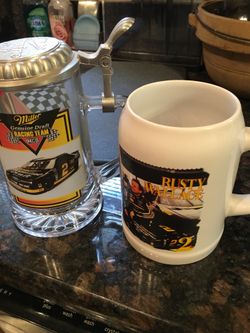 Rusty Wallace NASCAR Mugs
