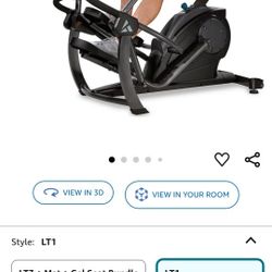 Teeter Freestep Recumbent Cross Trainer Stepper