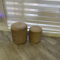 Natural Wood Stools And Seating