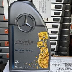 Mercedes bens gas engine genuine oil 5W-40