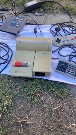 Nintendo entertainment system Nes 101 original console everything included classic for collection as well good condition very clean all hooks up works