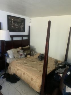 Bed Frame With Mattress