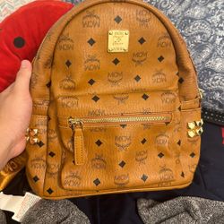 Brown MCM bag