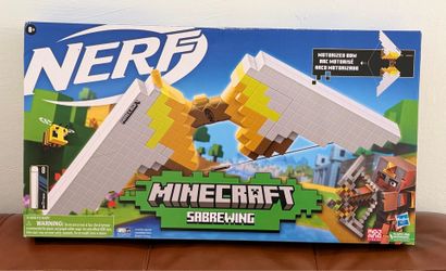 NEW Nerf Minecraft Sabrewing Motorized Bow Blaster | Sealed | Great Gift