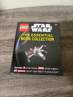 LEGO STAR WARS THE ESSENTIAL MINIFIGURE BOOK COLLECTION 3 Books/500 Stickers