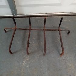 Wrought Iron Fireplace Grate 24"
