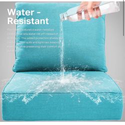 Patio Outdoor Cushions 24x24x6in