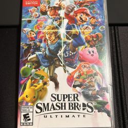I’m asking $50Super Smash Bros. Ultimate   it’s in good condition Nintendo switch game
