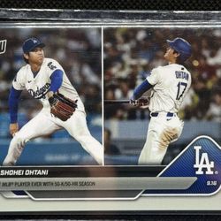 Shohei Ohtani 2025 Topps Now Card No.721 Baseball Los Angeles Dodgers
