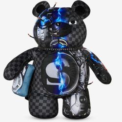 SPRAYGROUND CYBORG BEAR BACKPACK