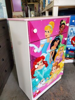 New Princess 👸 ✨️ 💕 💖 Cartoon Kifs Children Character Dresser Chest Available In Other Characters Come Visit Our Store In Paramount 