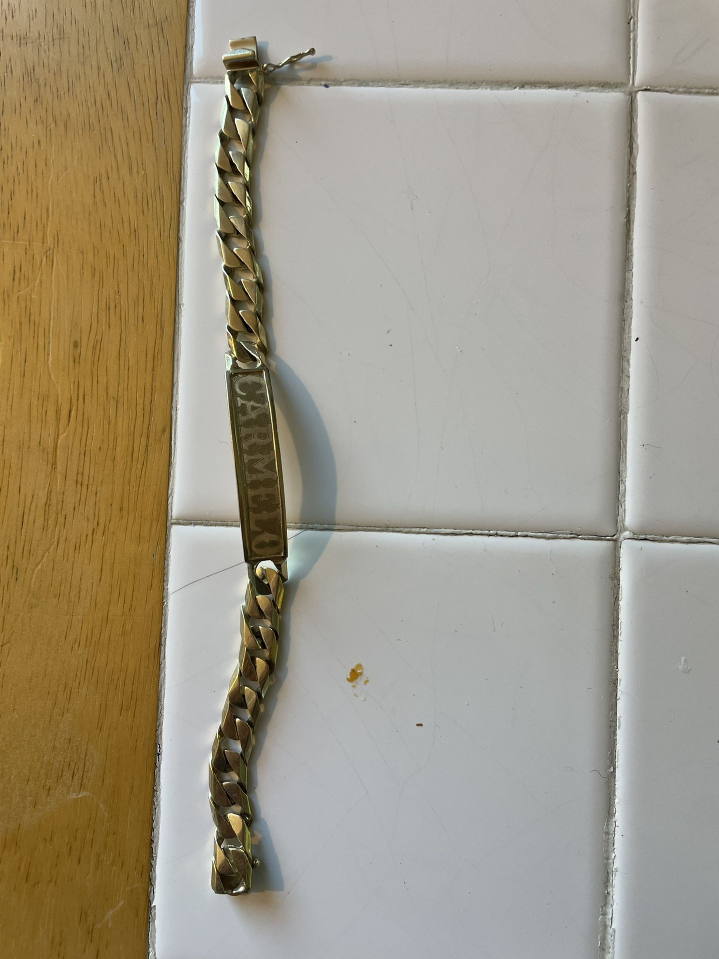 14 Karats Real Solid Gold Unisex 8 Inches Long