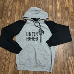 Vintage * Jerzees * Unfinished Business Pullover Sweatshirt Hoodie * Small 